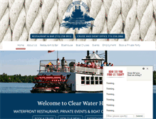 Tablet Screenshot of clearwaterharbor.com